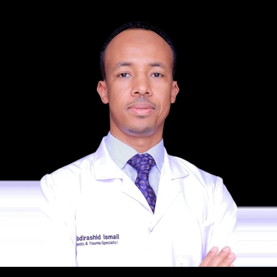 Dr. Abdirashid Ismail, M.D., Orthopedic Surgeon at Hiraal Clinic
